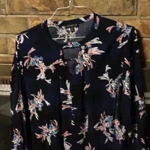 Lane Bryant Size 18/20 long sleeves 1button shirt